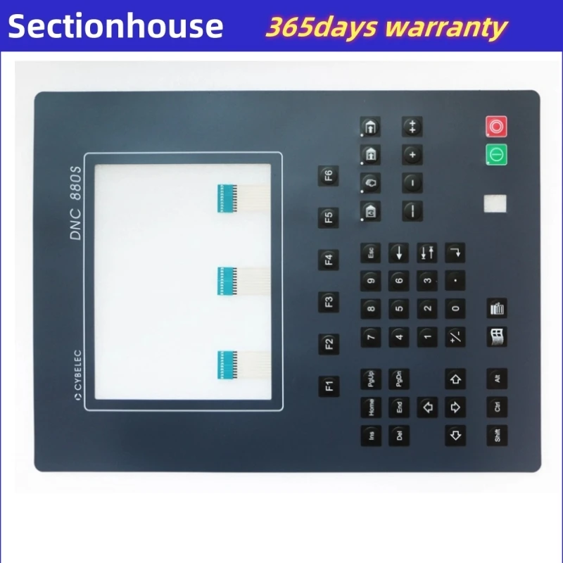 New Button Keyboard for Cybelec DNC880S DNC60 Keyboard Film as Picture one Year Warrantty