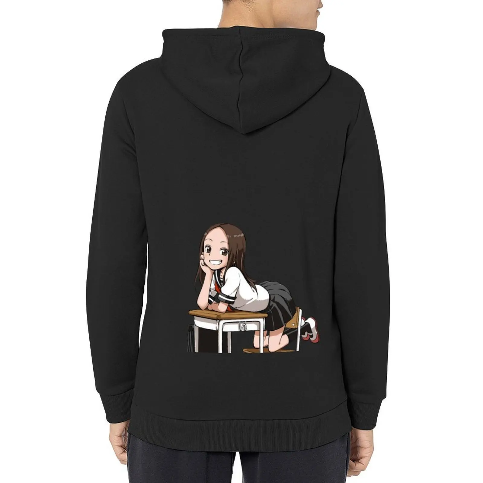 

Takagi on bench | White Background Hoodie autumn jacket men blouse men's winter sweater mens clothes new in hoodies