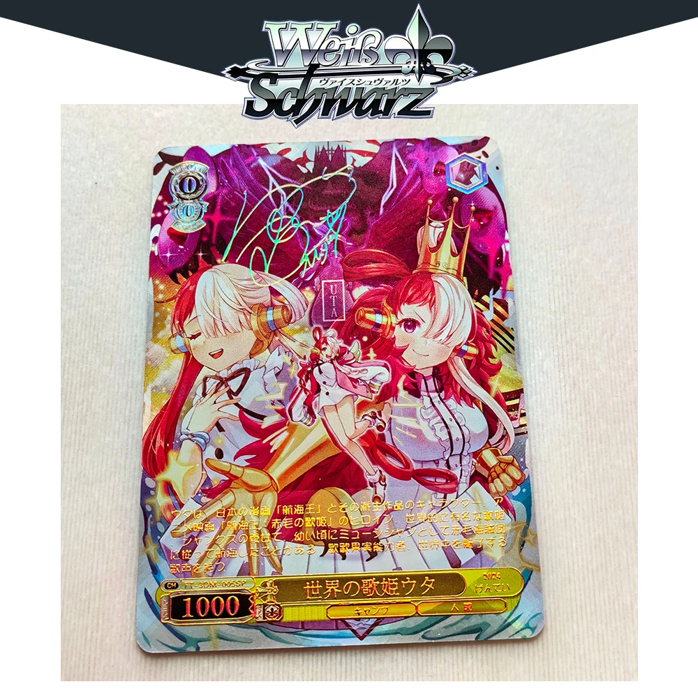 BLBU Weiss Schwarz Card Kitagawa Marin Sexy WeiB Game Signature Card DIY Anime Rem Collectible Cards WS EVA New Hoshino Ai