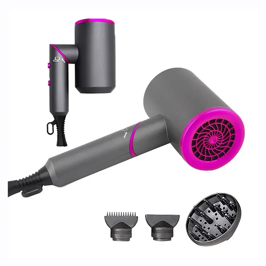 US EU Warehouse HD08 Hairdryer High Speed Professional Salon Blow Comb Complete Styler Standing Super sonic Hair Dryer