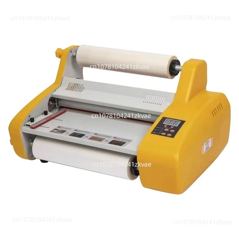 

Single and double-sided filming automatic FM3520 automatic paper feeding photo laminating machine small hot and cold mounting