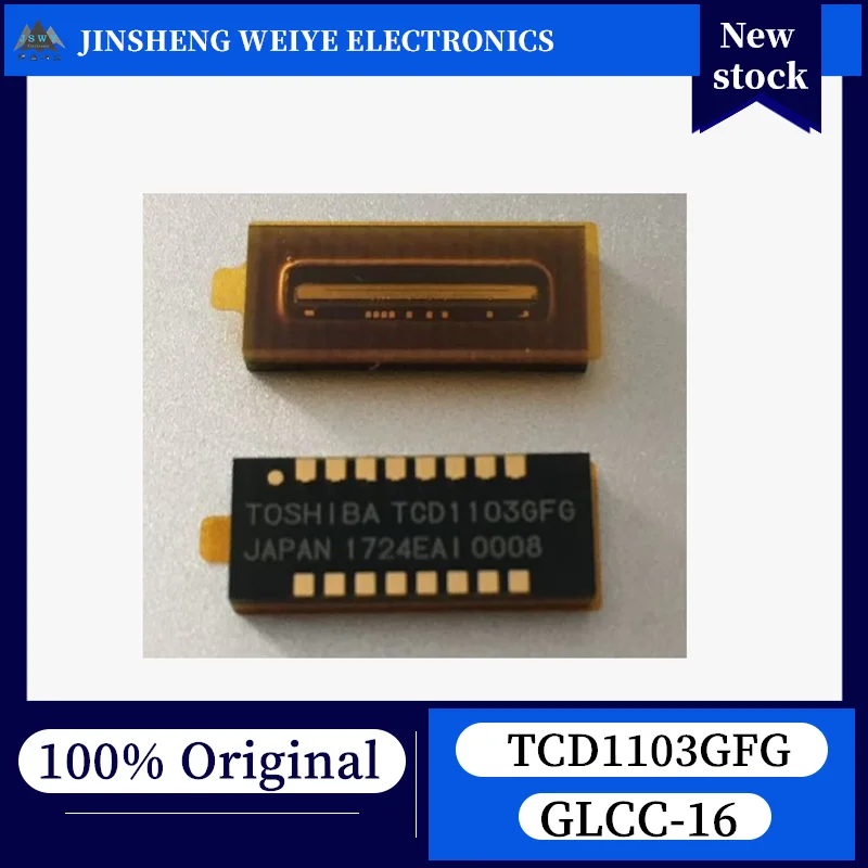 

(1/5 piece) TCD1103GFG GLCC16 Black and White Linear Array CCD Image Sensor, 100% New, Original, In Stock, Fast Shipping