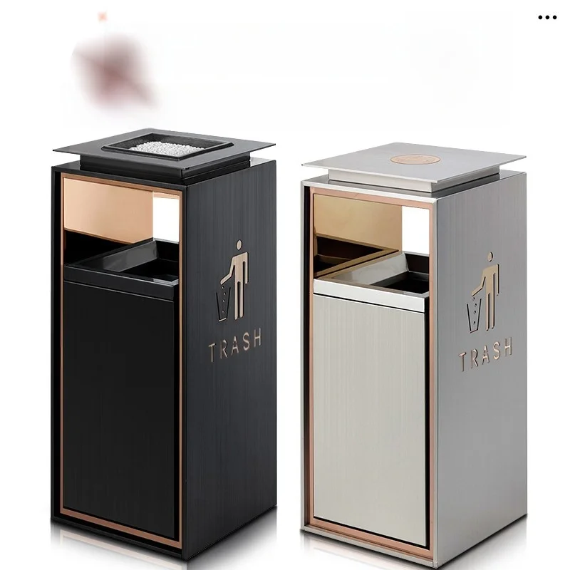 

Commercial Stainl Steel Tra Can 5 Star Hotel Lobby Elevator Entrance Stand pe S Office Building e Atray