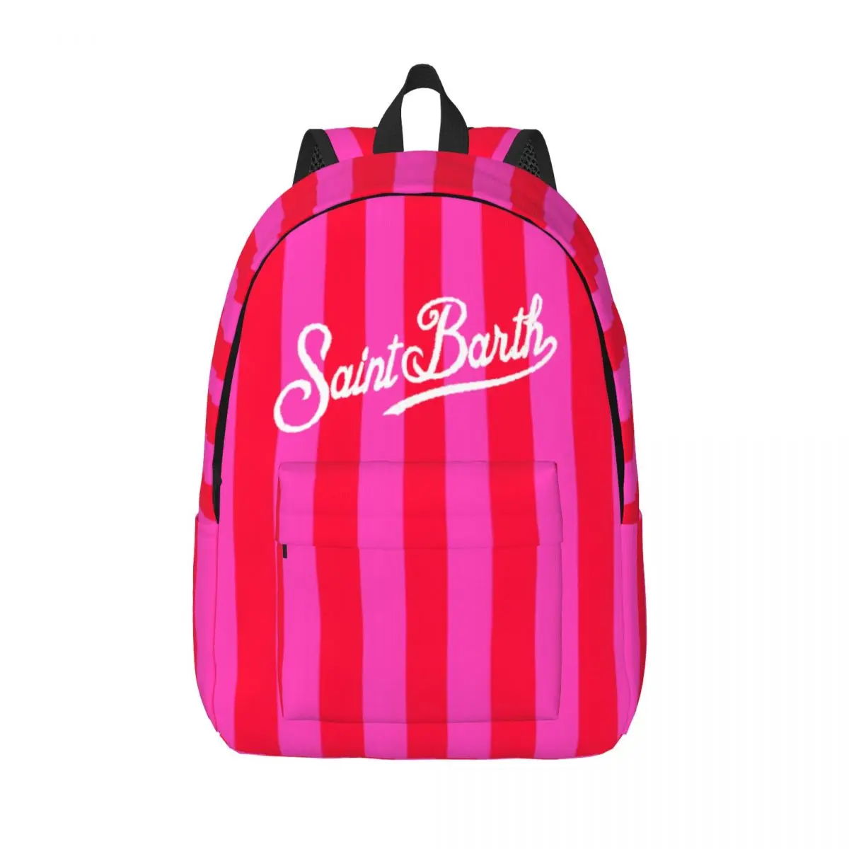 

S-SAINT B-BARTH Logo Backpack for Men Women Cool High School Work Daypack 2025 Laptop Computer Canvas Bags Gift