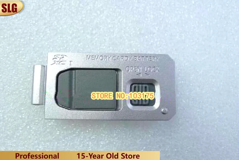 Originale nuovo per Panasonic LX100 coperchio porta batteria accessori coperchio parti di riparazione di ricambio per fotocamera argento