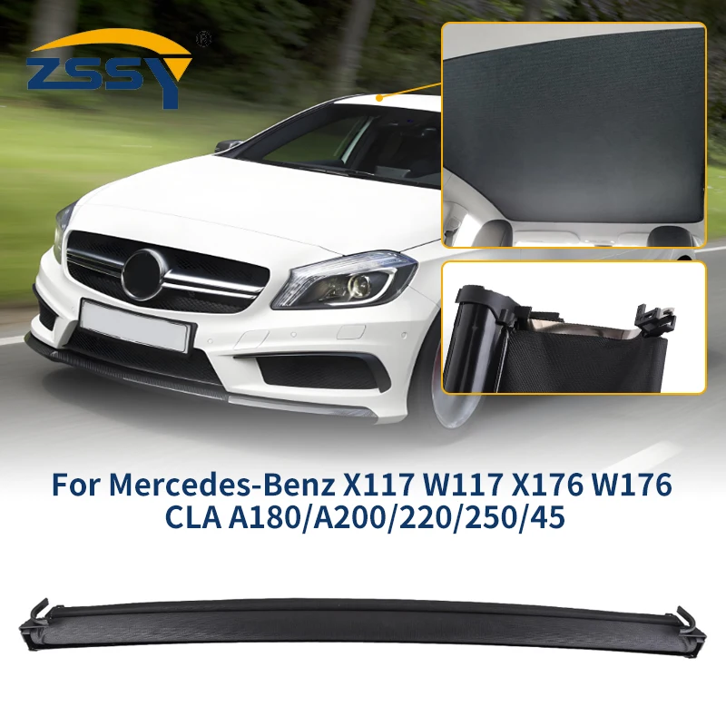 A1767800600 A1767800040 Car Panorama Sunroof Sunshade Curtain Cover Assembly for Mercedes-Benz CLA C117 W176 A200 A180 2013-2018