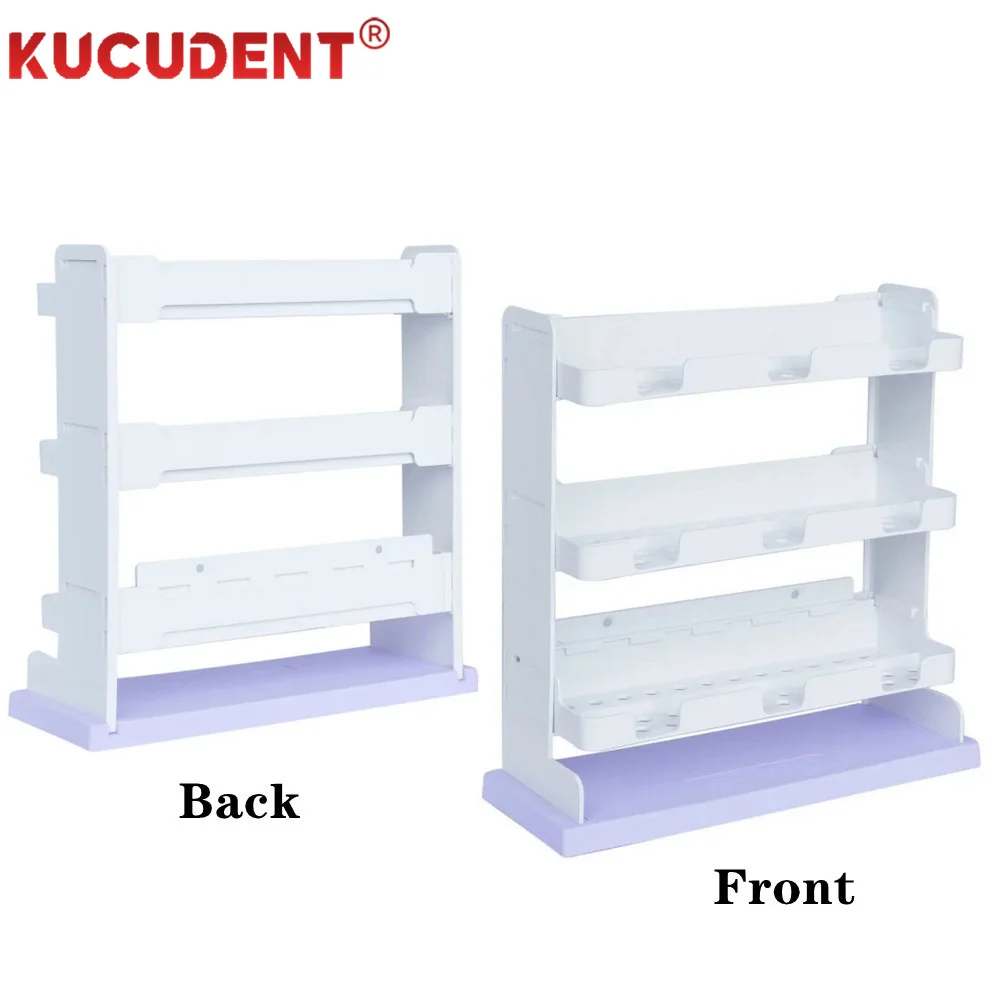 Tandheelkundige Afdruklepel Houder Gipsstandaard voor Wassen Drogen Instrument Cassetterek Plastic Organizer Tandarts Lab Plaatsing