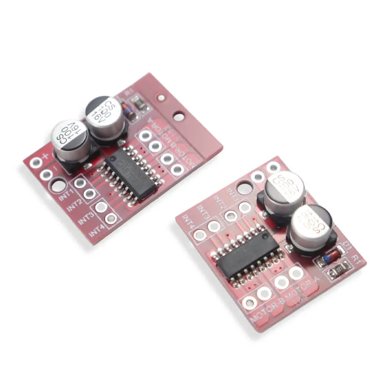 MX1508 DC Motor Driver Module DC 2V-10V 1.5A 2-Way PWM Speed Dual H-Bridge Stepper Motor Driver Mini L298N DC Motor Driver
