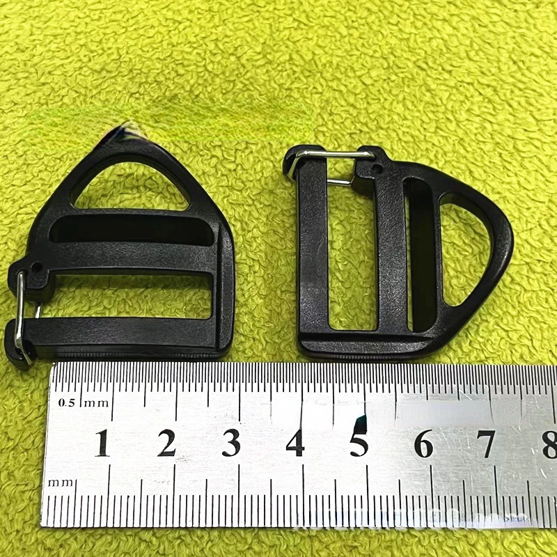 5Pcs Ladder Lock Slider Backpack Straps Fastener Webbing Buckle for Clothing Belts 2.5 cmOutdoor Camping Hiking Accessories