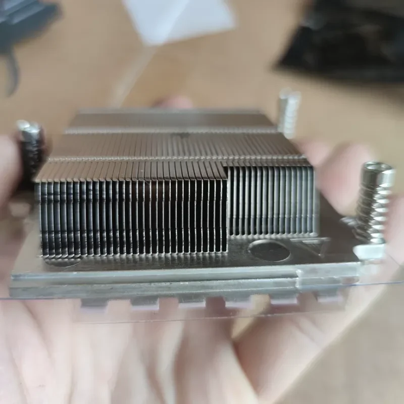 for Dell OptiPlex 7080 MFF Special Copper Radiator High Performance Cooling Fan Heat Sink Replacement for Small Form Factor