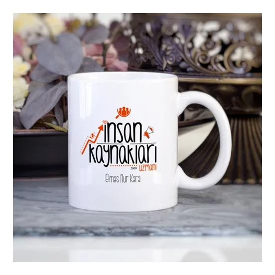 Personalized human resources expert mug cup