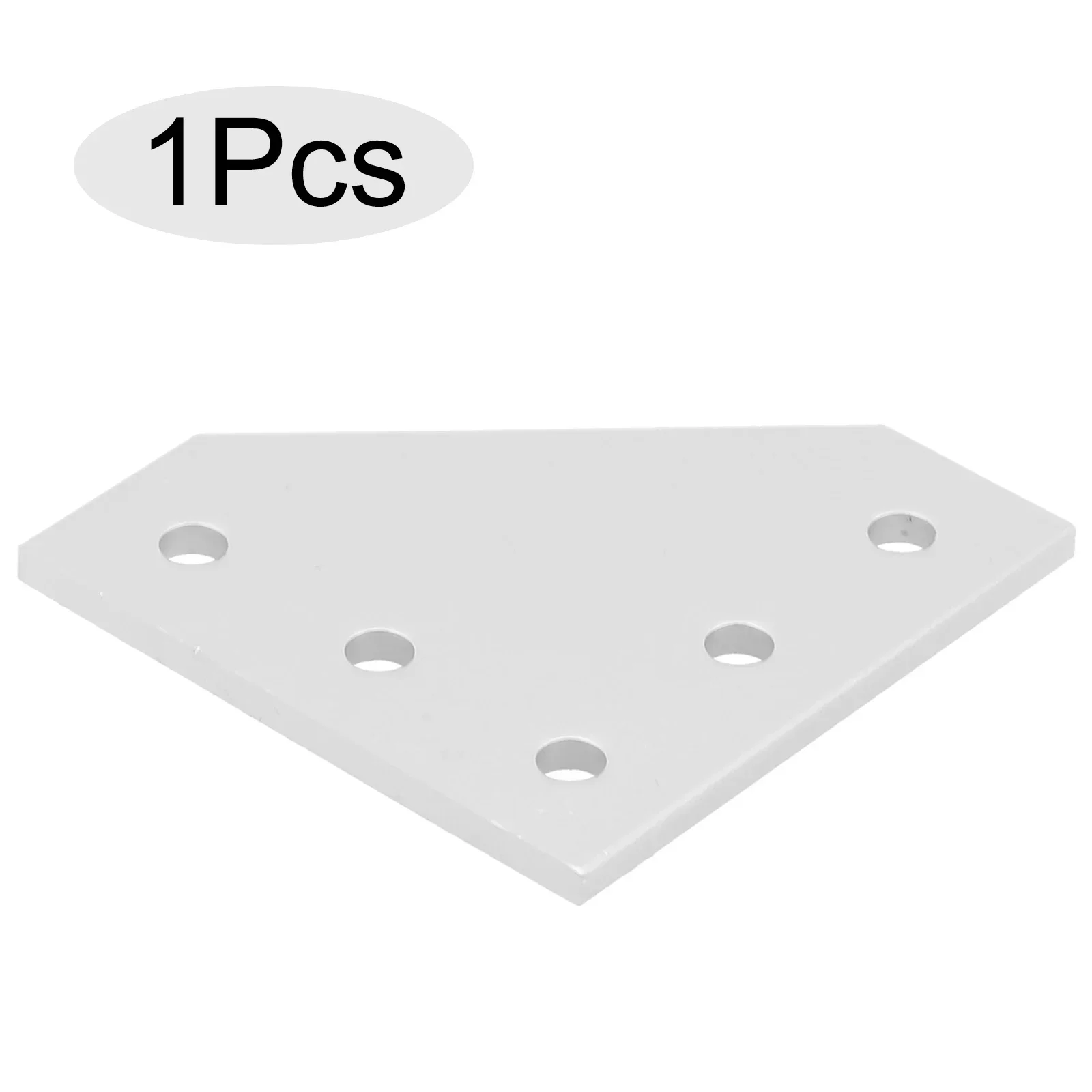 1pcs 2020 With 5 Hole L T Type 90 Degree Joint Board Plate Corner Angle Bracket Connection For Aluminum Profile Hardware