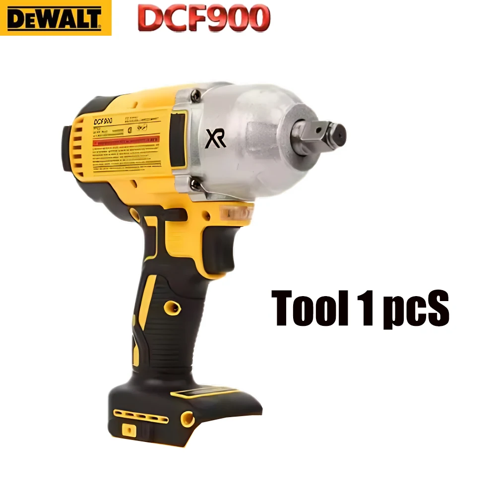 جديد DEWALT DCF9001/2 بوصة بدون فرش عزم دوران عالي مجموعة مفاتيح ربط وأداة طاقة DEWAL 20 فولت شاحن بطارية طويل جدًا