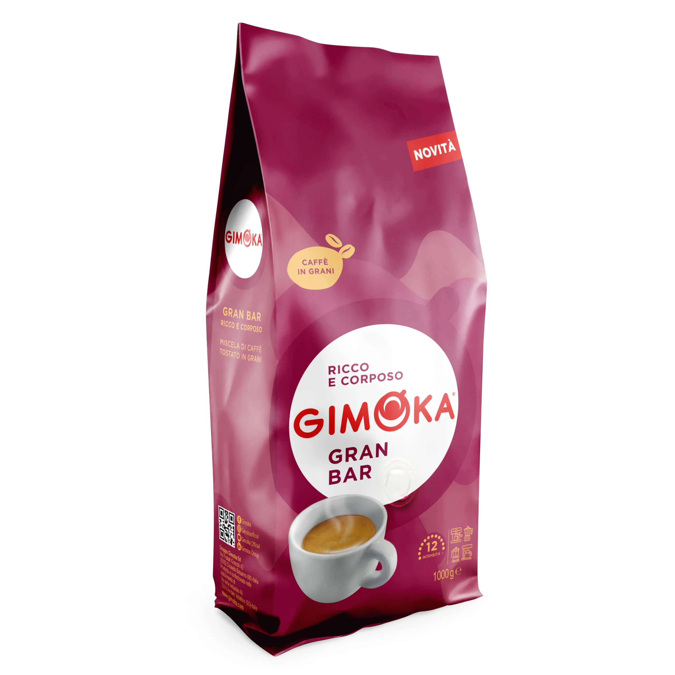 Kawa Ziarnista GIMOKA Gran Bar Robusta 1kg