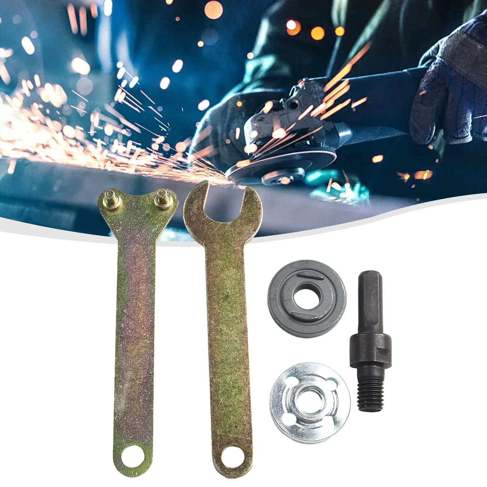 

Набор для угловой шлифовальной машины: адаптер для шлифовки, полировки, ремонта, инструмент для мастерской, оборудование для электрической дрели