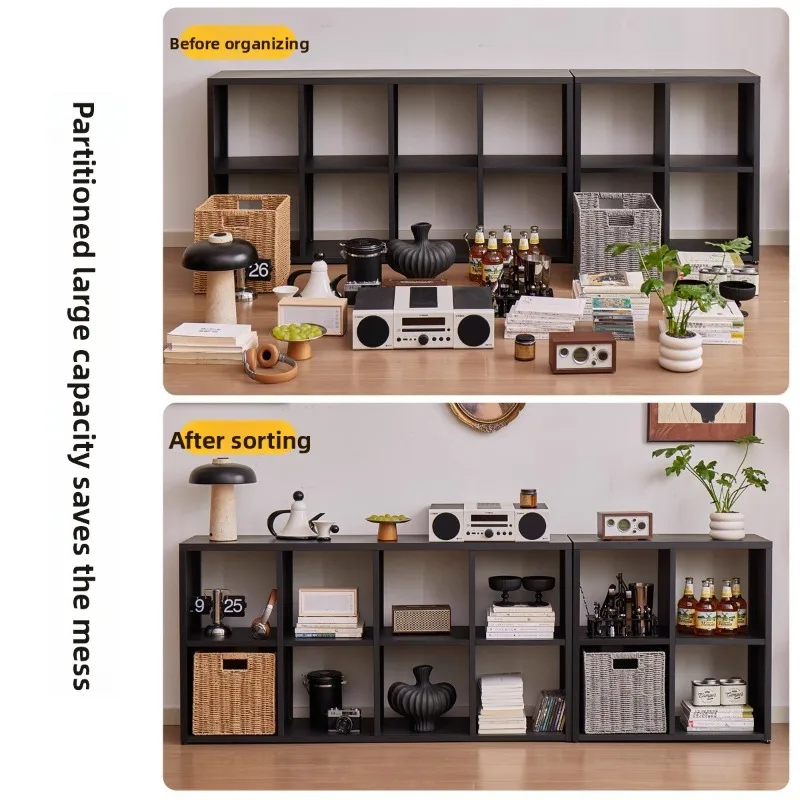 Modular Steel Grid Cubby Cabinet Iron Art Kids Bookshelf Living Room Storage Living Room Cabinets Storage Cabinet Corner Cabinet