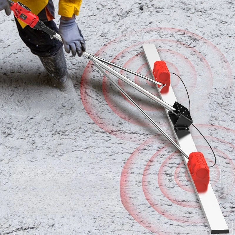 

Rechargeable Concrete Vibrating Screed Cement Pavement Leveling Machine Electric Smoothing Tool Construction Road Machinery