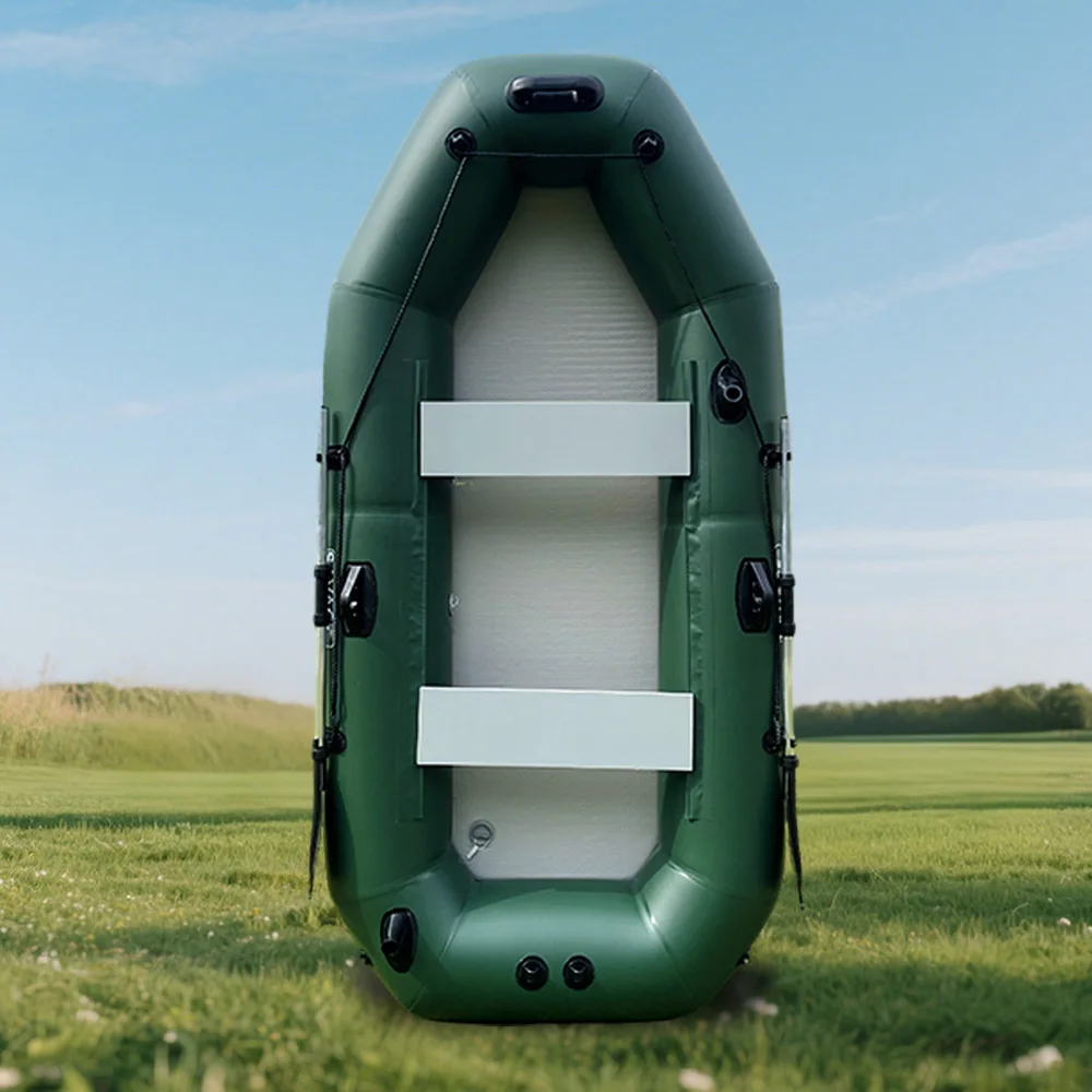 

8.5ft Inflatable Fishing Boat PVC Rowing Kayak Canoe Dinghy Jet Ski Boot with Air Pump and Paddlespromote sales