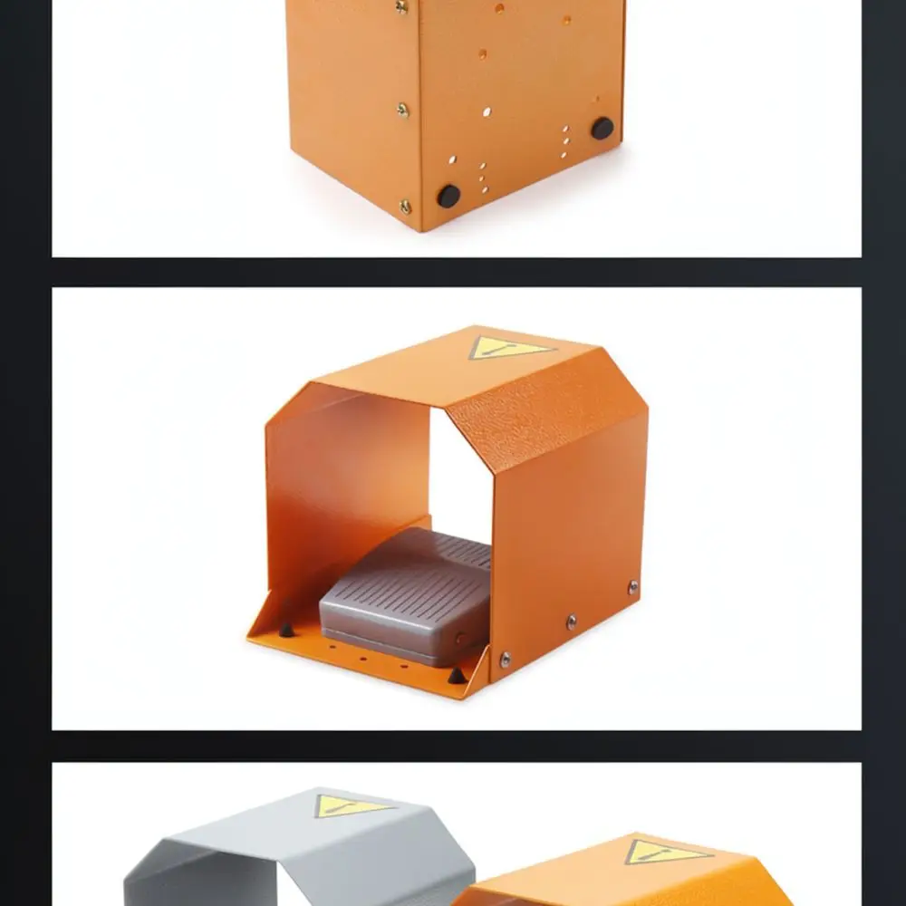 Universal Industrial Foot Switch Safety Guard For TFS 201 Pedal Protective Metal Shield For Workshop Automation Device view 5