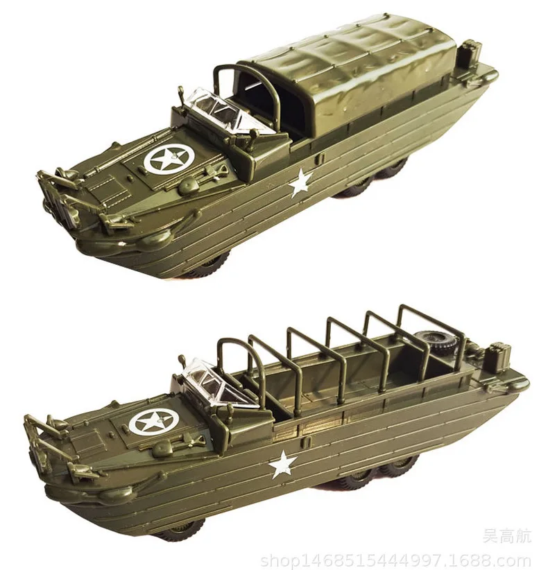 

4D 1/72 ww2 DUKW боевая машина-амфибия в сборе, модель головоломки, имитация военного транспортного автомобиля, игрушки A40
