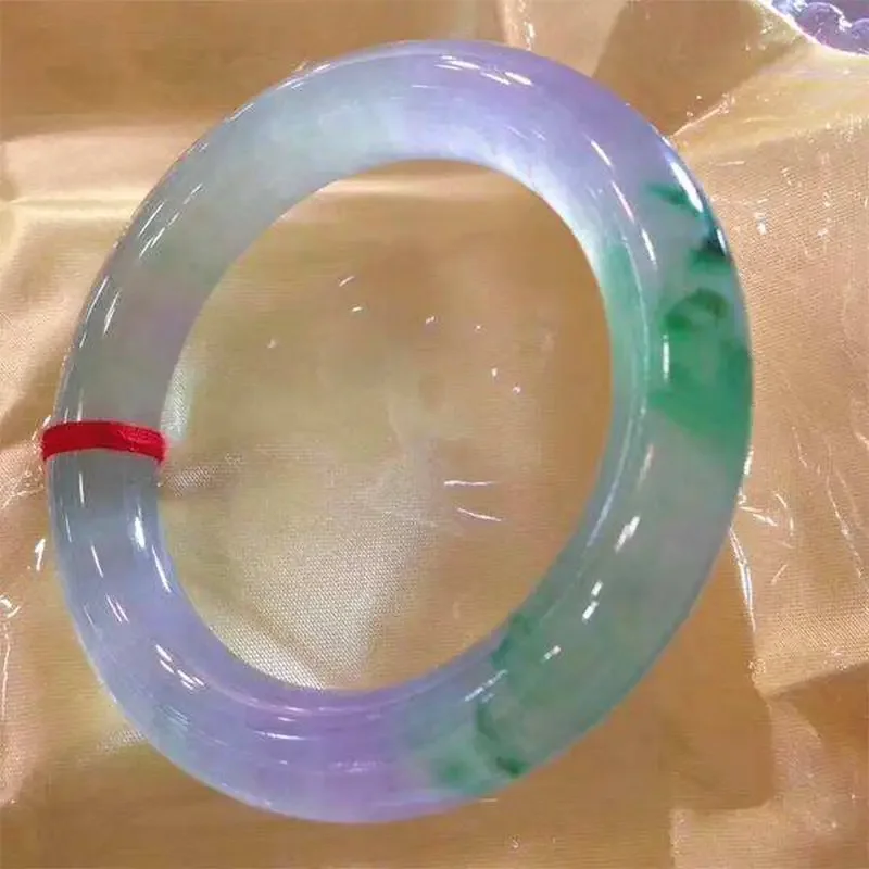 

Natural Chinese Green Jade Bracelet Charm Fashion Jadeite Jewelry Accessories Hand Carved Women Lucky Amulet Gift