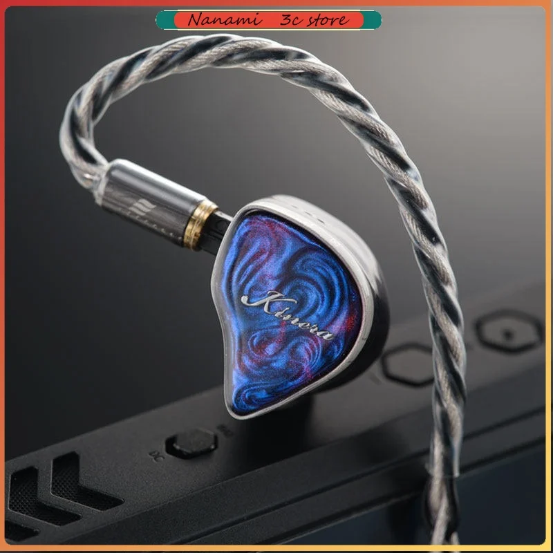 LOKI Divine Seal HIFI Wired Earphones 1 Dynamic Driver 6 Balanced Armatures 4 Electrostatic 2 Bone Conduction Units Headphones