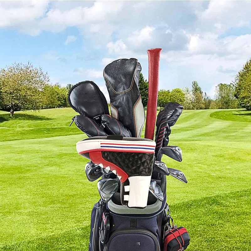 Fer Club Golf en cuir synthétique pour couvre-chef pour fer principal C