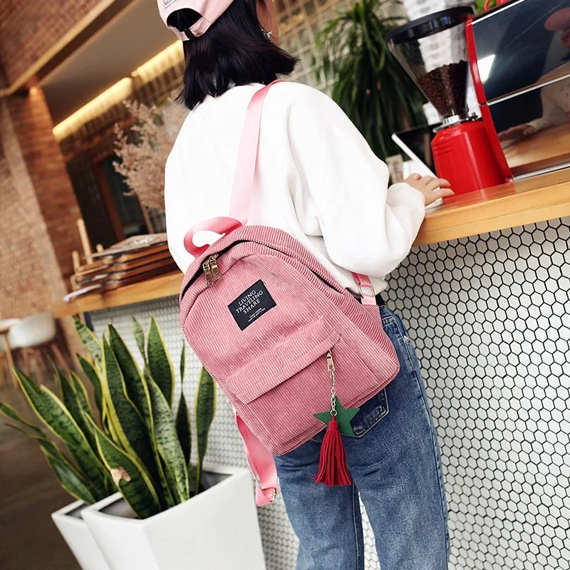 New Casual Women\'s Backpack, University School Travel Bag, Harajuku Travel Shoulder Bag, Teenage Girls