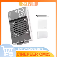 ZHIYUN CINEPEER CM25 25W Led Lights Bi Color Handheld Pocket Photo Lamp Video Light Fill Light Photography Lighting