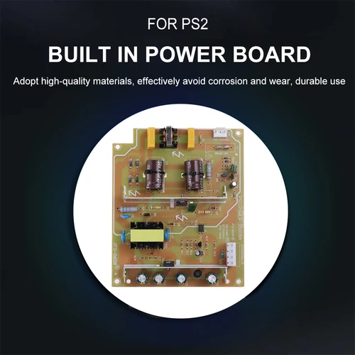 Imagen 2 del producto Piezas de reparación de placa de fuente de alimentación para PS2 Fat Console 35008/50000 50001 50006 adaptador de corriente 110-220V reemplazo