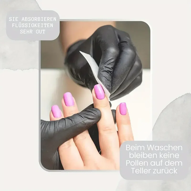 500개/롤 네일 폴리쉬 리무버 코튼 패드 화이트 린트 프리 네일 와이프 젤 글루 메이크업 매니큐어 클리닝 도구 종이