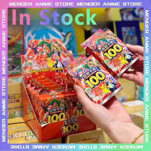 Original Pokemon PTCG Gift Box Starting Deck 100 Chinese Trading Cards Game Sword&amp;Shield Card Battle Merchandise Collection Gift