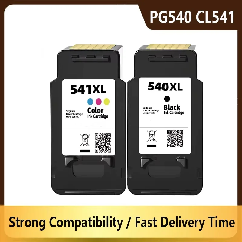 PG540 CL540 540XL 541XL Compatible Ink Cartridges for Canon MX475 MX525 MG3650 MG3600 MG3250 MG2150 MG3100 MG4250 MG3550 MG4100