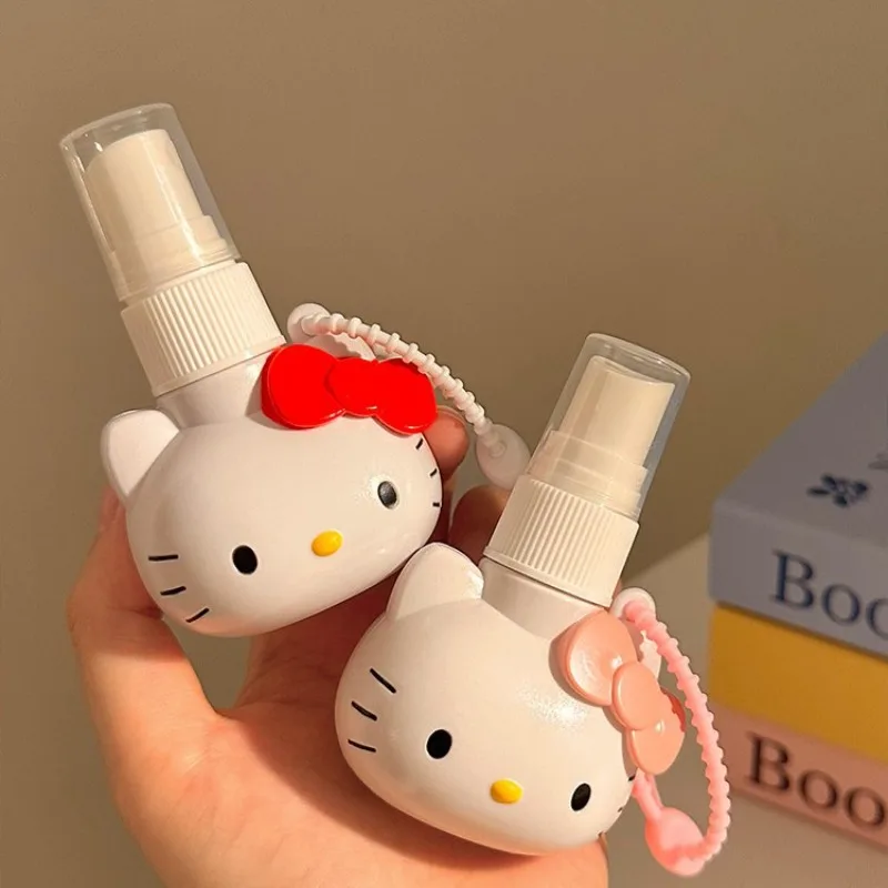 

50ml Hello Kitty Spray Bottle Cute Cartoon Moisturizing Mist Perfume Spray Bottle Travel Portable Reusable Student Wholesale