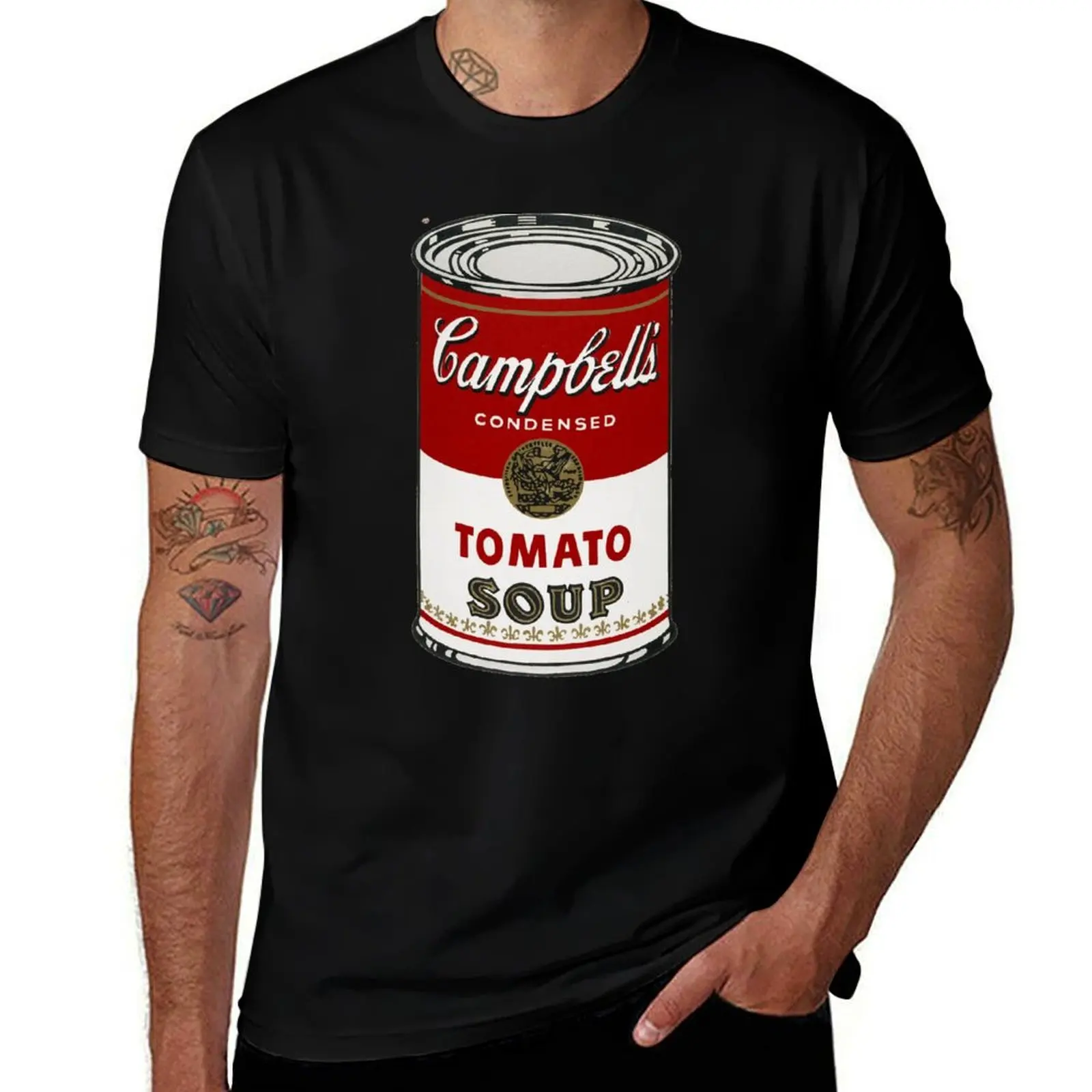 

Andy Warhol - Campbell’s Soup Tomato Soup T-Shirt man clothes summer clothes T-shirts oversize Funny t-shirts sweat shirts, men