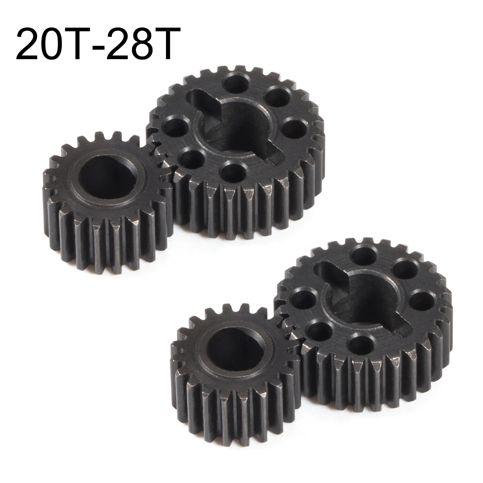 Heat Treated Steel 20/28T 18/30T Portal Gear Set Overdrive for Vanquish F10 Portal Axle VRD LCG Chassis VS4-10 Pro Ultra F9 Axle