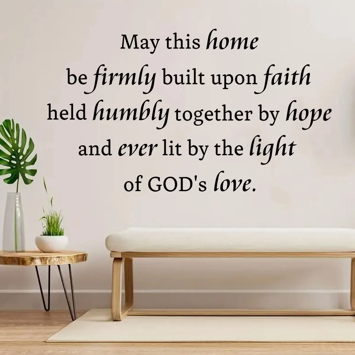 1Pc Inspirational Spirit Quotes Text House Wall Stickers Home Decor for Living Room Wall Decals Bedroom Decoration Background