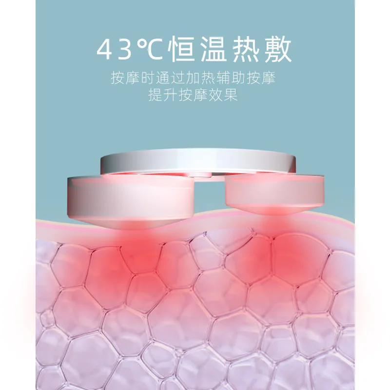 وسادة تدليك عنق الرحم والقطني الخصر الكتف سيارة المنزل متعدد الوظائف مدلك كهربائي الرقبة #4