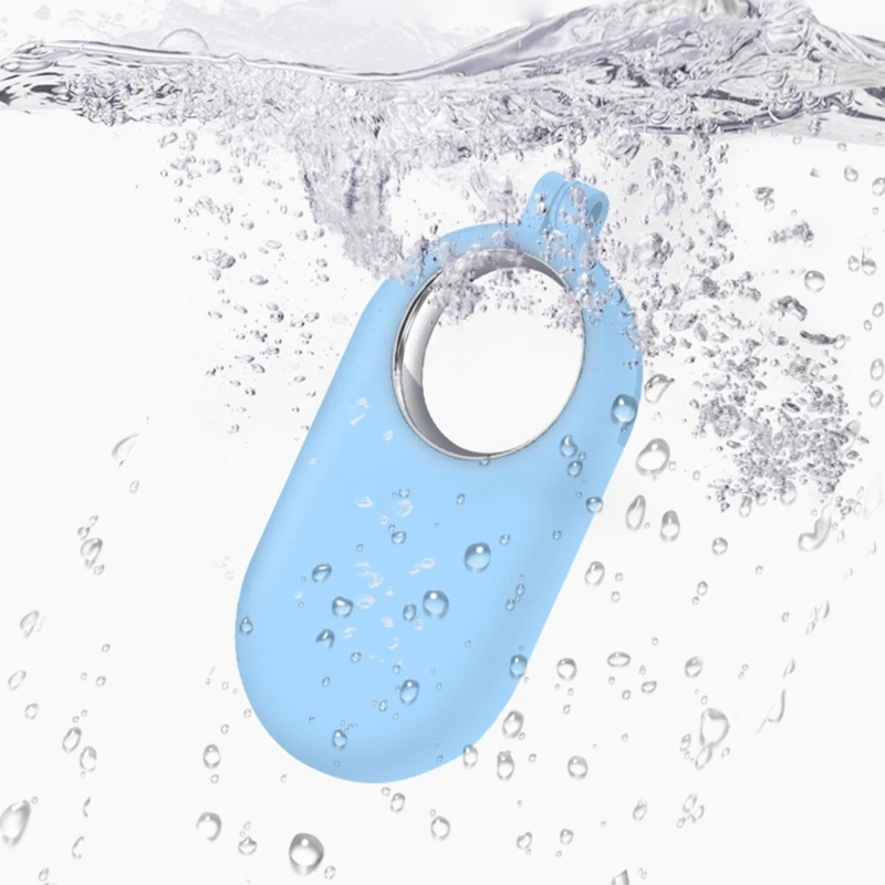 K1AA Suitable for Smarttag 2 Protective Case Silicone Keychain Pet Dog Locator Positioning Housing Anti-Scratch Cover