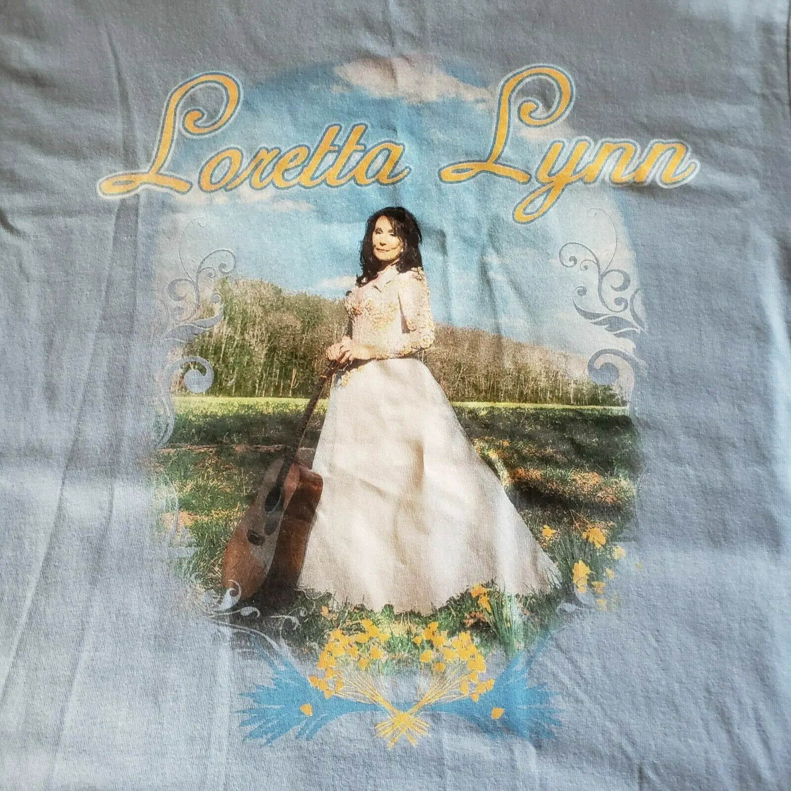 Loretta Lynn 50th Anniversary Shirt Classic Light Blue Unisex S-4XL NE702