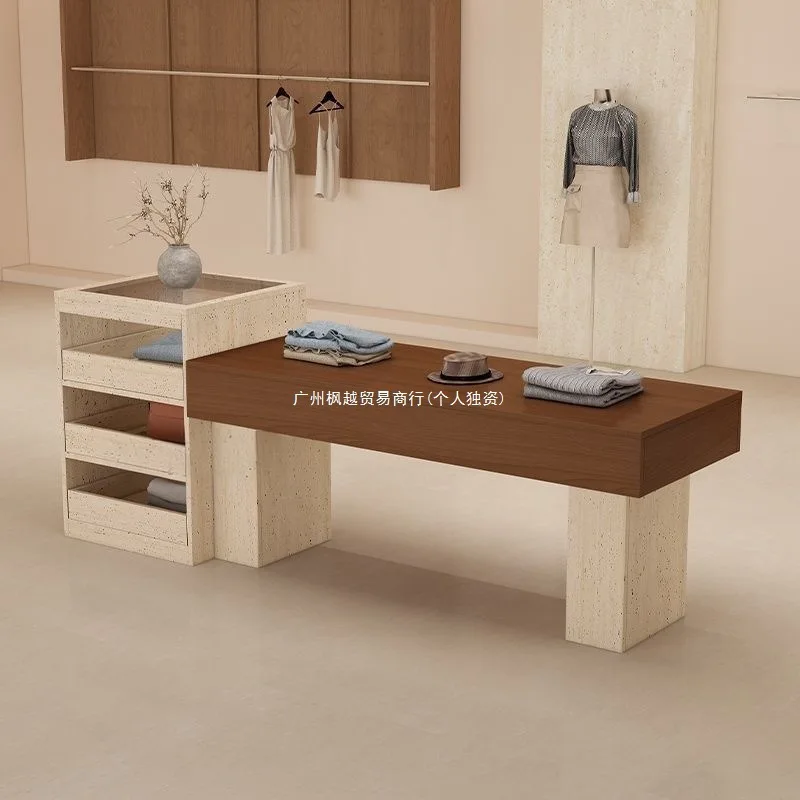 Clothing store Nakajima platform display stand Women's clothing store Nakajima cabinet water platform jewelry store ornament