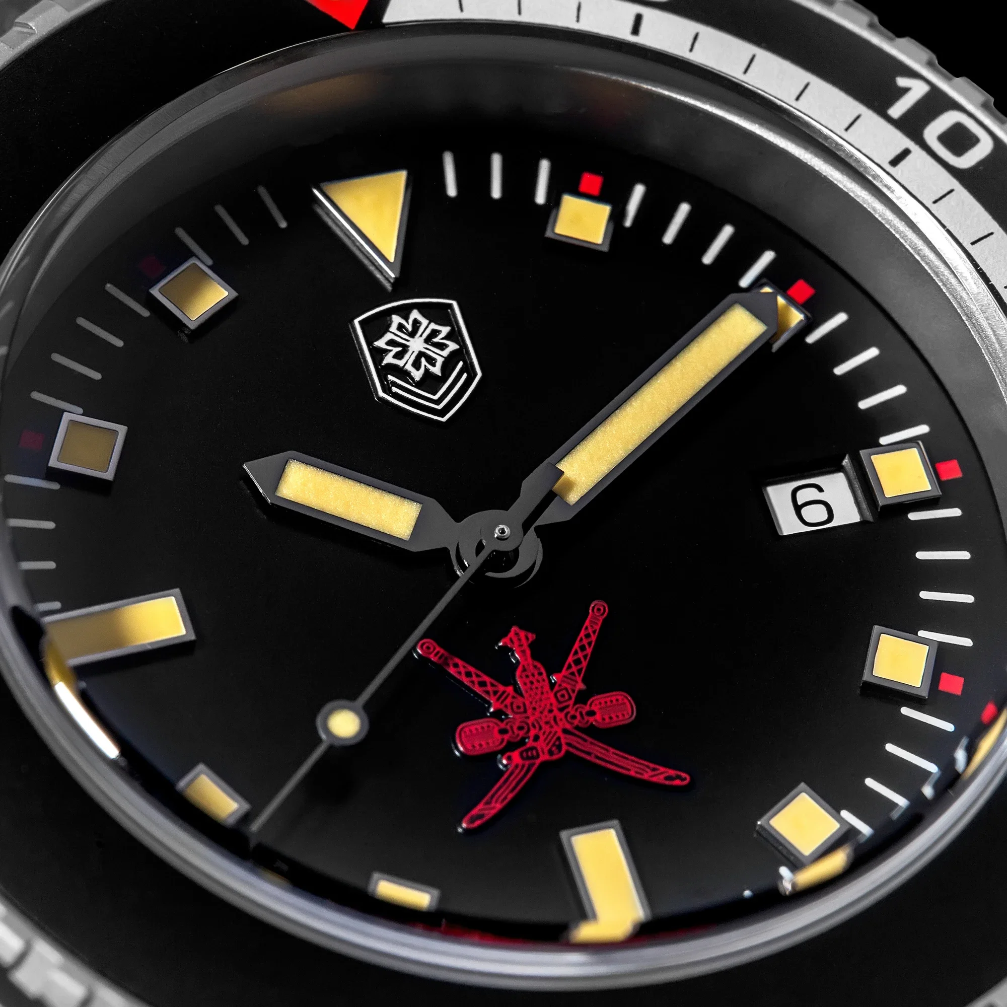 【T019】THORN Watch: Retro, Fashionable and Trendy Men's automatic mechanical movement Diving Watch