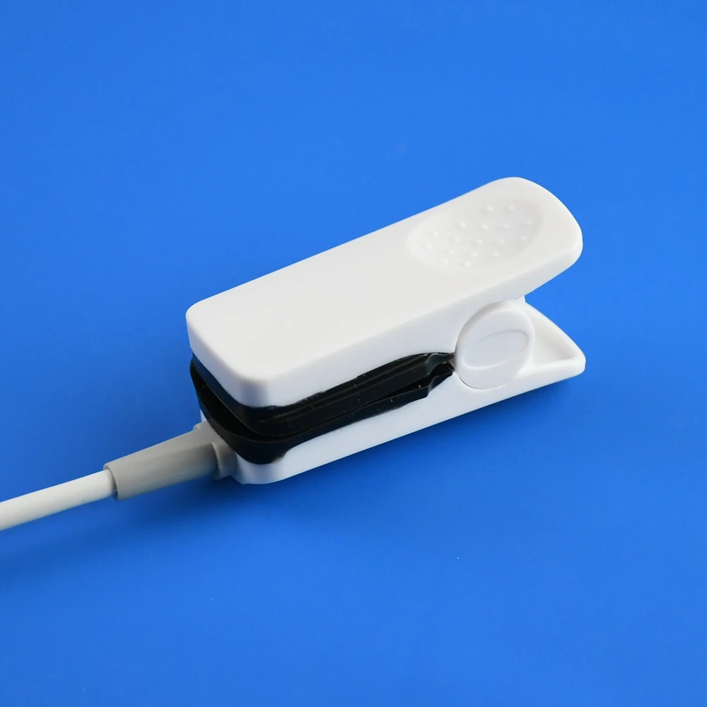 adult finger clip silicone spo2 sensor for massimo RAD-97 new set spo2 ex-cable adapter cable