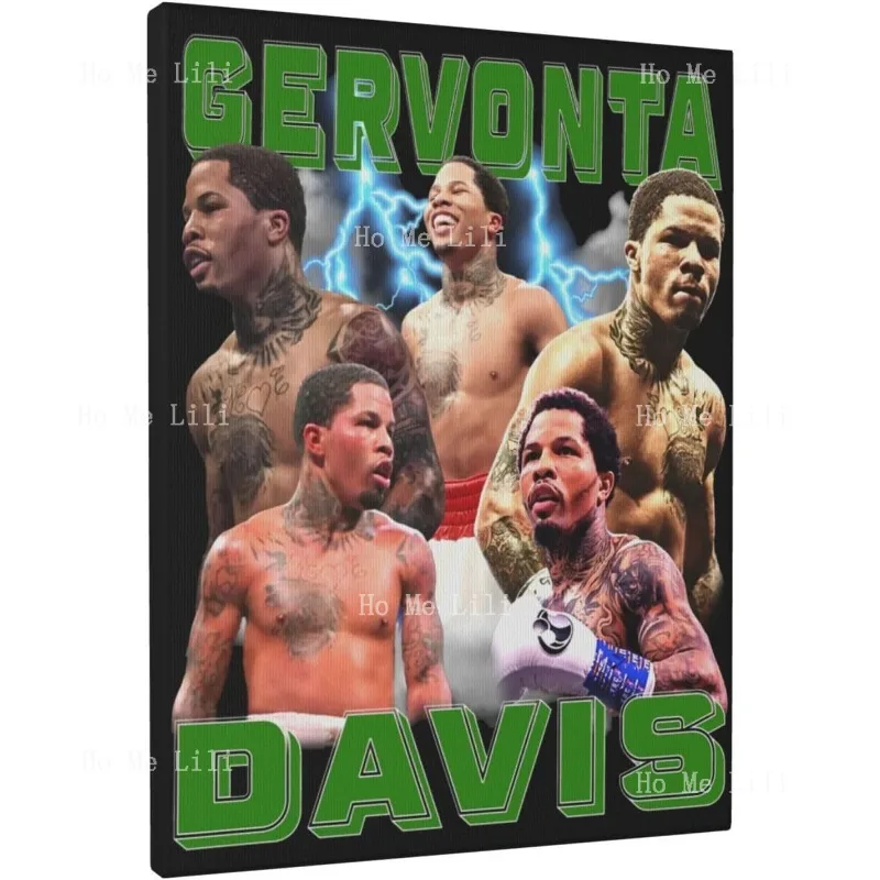 Fkduxbm Gervonta Boxer Tank Davis Art Decorative Painting Wall Hanging Picture Paintings Canvas Print Poster