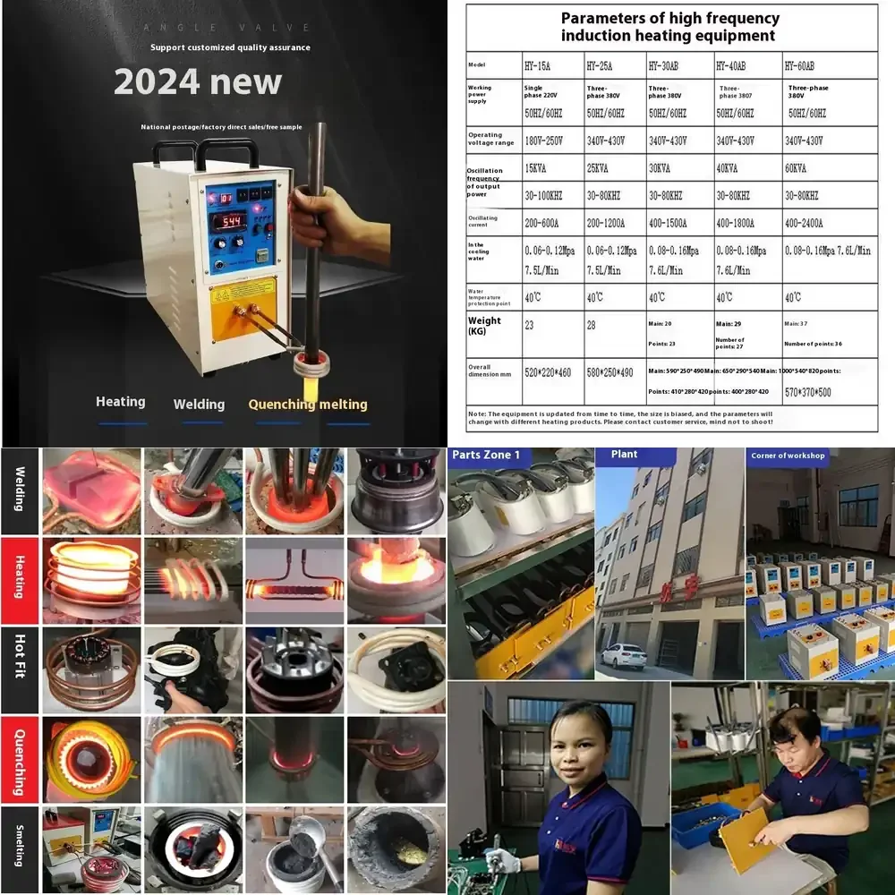 2026 Hot Sale 2025 New Induction Heating Machine Handheld Copper Tube Brazing Annealing Heat Melting