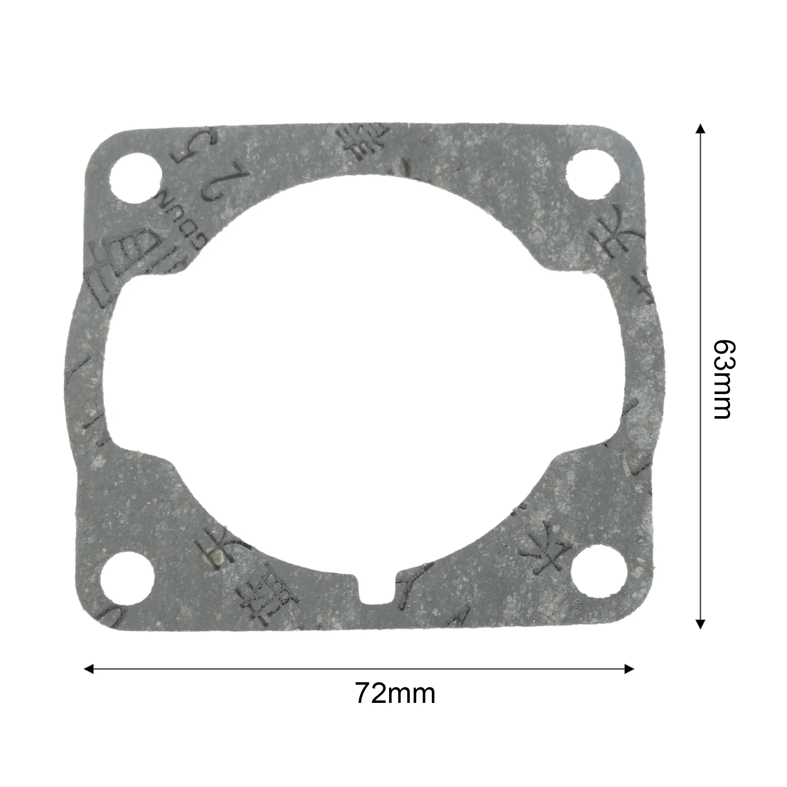 20Pcs 40-5 Brush Cutter 430 Grass Trimmer Cylinder Gasket 72*63mm Chainsaw Replacement Parts Garden Power Tools