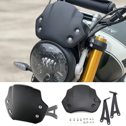 For Scrambler 400X 400 X Motorcycle Front Cowl Windshield Headlight Fairing Wind Screen Deflector
