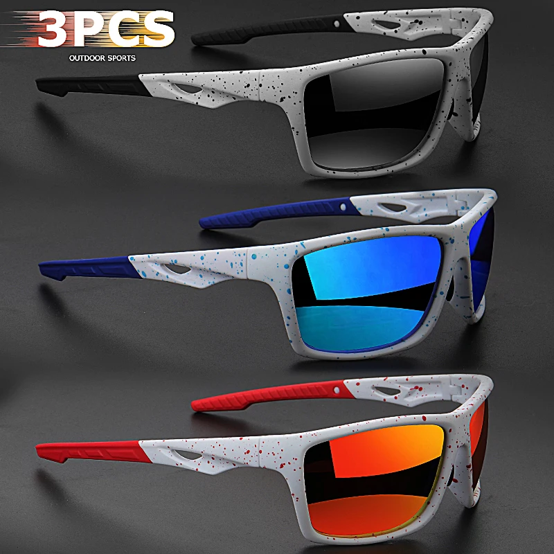 

Поляризованные спортивные солнцезащитные очки 1/3Psc, вождение на свежем воздухе, пеший туризм, путешествия. Высококачественные поляризационные солнцезащитные очки, бег и вождение.