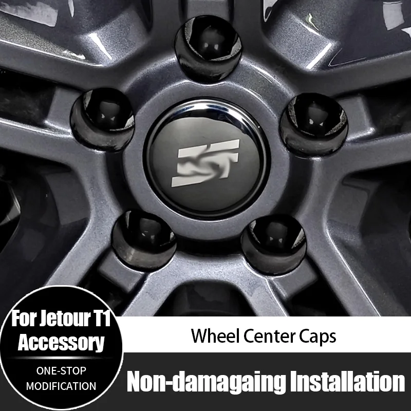 

For Chery Jetour T1 Wheel Hub Cover Center Cap Sticker Stylish Wheel Hub Decoration Hot Selling Accessories