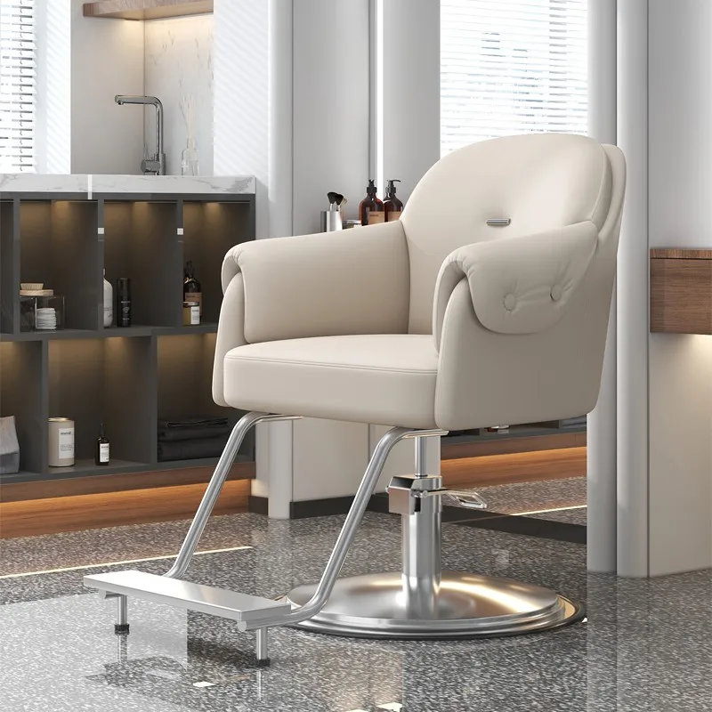 

Commercial Comfortable Barber Chair Tray Swivel Salon Supplies Barber Chair Hairdressing Beauty Salon Commercial Furniture